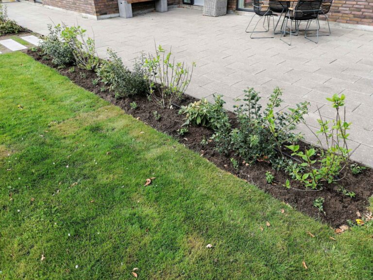 Beplantning udført af Nordjysk Anlæg
